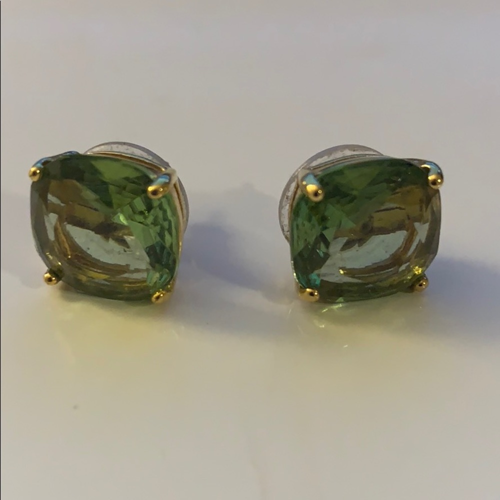 Kate spade light green earrings